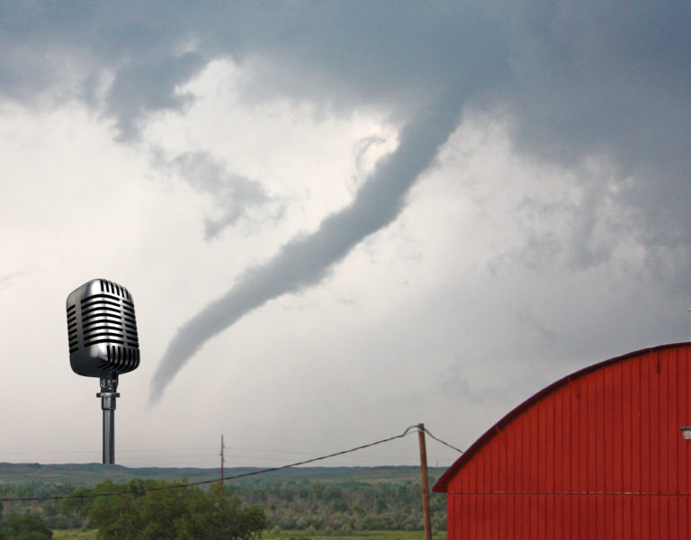 tornado and radio